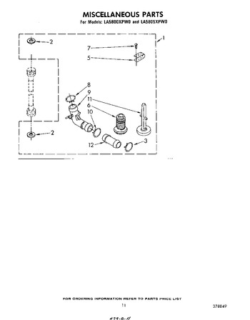 Diagram for LA5805XPW0