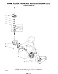 Diagram for 06 - Brake, Clutch, Gearcase, Motor And Pump