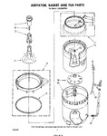 Diagram for 04 - Agitator, Basket And Tub