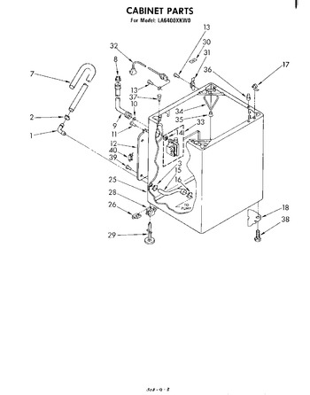 Diagram for LA6400XKW0