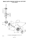 Diagram for 06 - Brake, Clutch, Gearcase, Motor And Pump