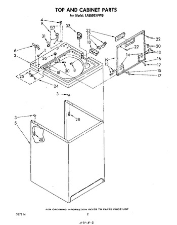 Diagram for LA6500XPW0