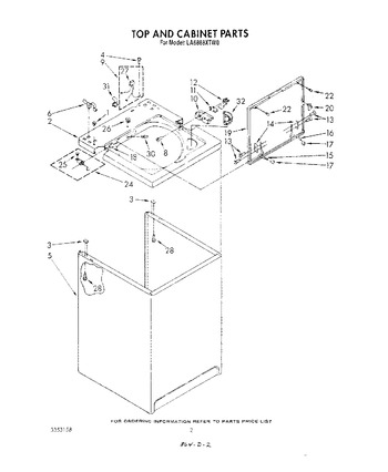 Diagram for LA6888XTW0