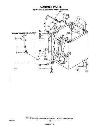 Diagram for LA7000XMW0