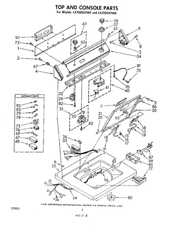 Diagram for LA7000XPW0