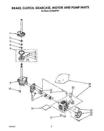 Diagram for LA7000XTM1