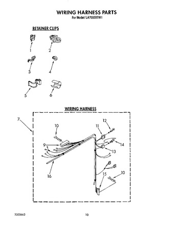 Diagram for LA7000XTM1