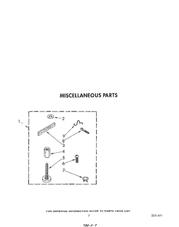 Diagram for LA7001XTW0