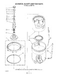 Diagram for 04 - Agitator, Basket And Tub