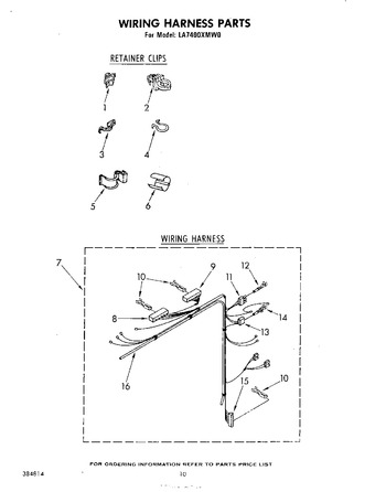 Diagram for LA7400XMW0