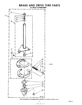 Diagram for LA7400XMW0