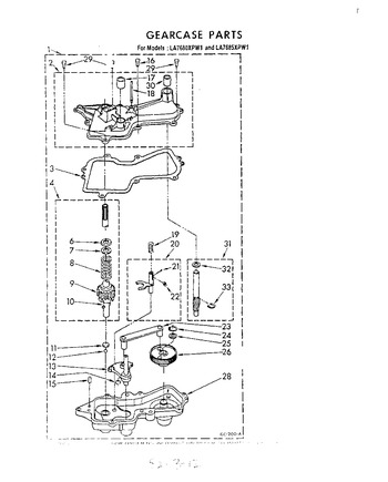 Diagram for LA7680XPW1