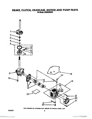 Diagram for LA8580XWG2