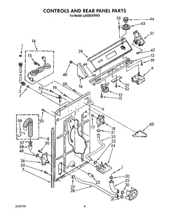 Diagram for LA9580XWG0