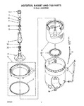 Diagram for 04 - Agitator, Basket And Tub