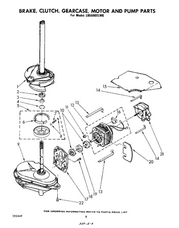 Diagram for LB5500XLW0