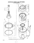 Diagram for 04 - Agitator, Basket And Tub