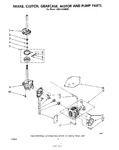 Diagram for 06 - Brake, Clutch, Gearcase, Motor And Pump