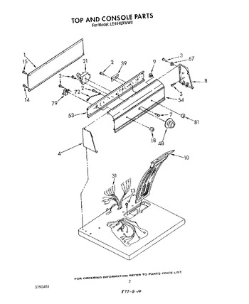 Diagram for LE4440XWW0