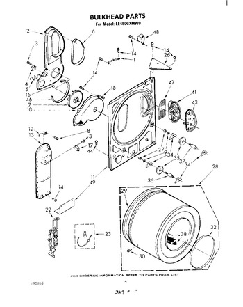 Diagram for LE4900XMW0