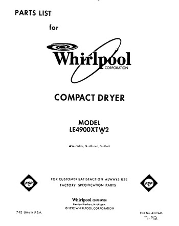 Diagram for LE4900XTG2