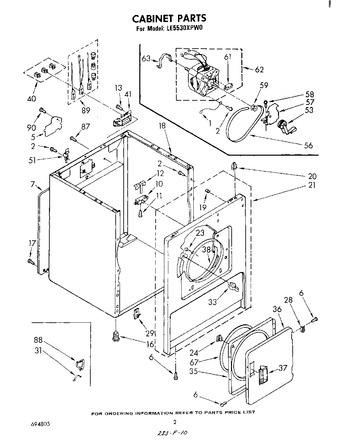 Diagram for LE5530XPW0