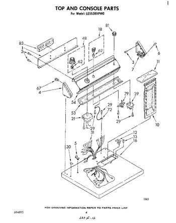 Diagram for LE5530XPW0