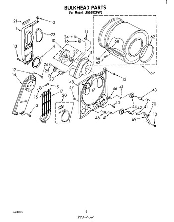 Diagram for LE5530XPW0