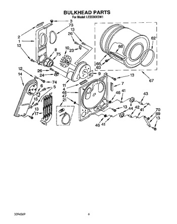 Diagram for LE5530XSW1