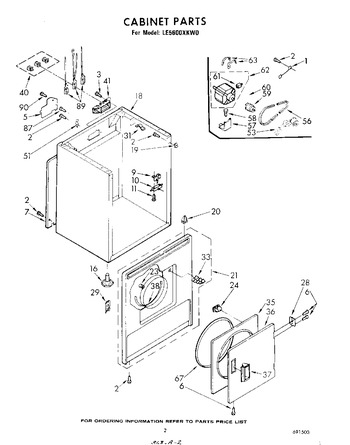 Diagram for LE5600XKW0