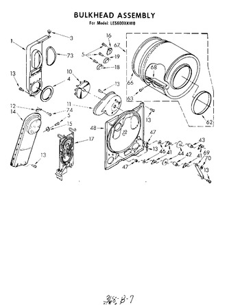 Diagram for LE5600XKW0