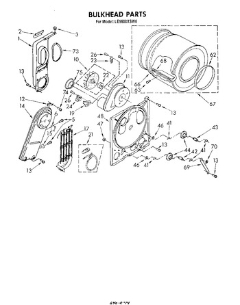 Diagram for LE5600XSW0