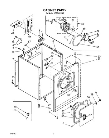 Diagram for LE5700XSW0