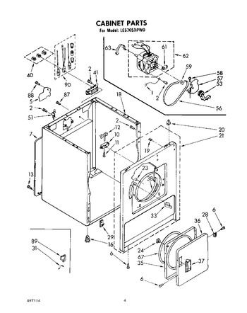 Diagram for LE5705XPW0