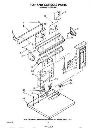 Diagram for LE5750XMW1