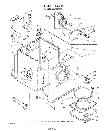 Diagram for LE5760XSW0