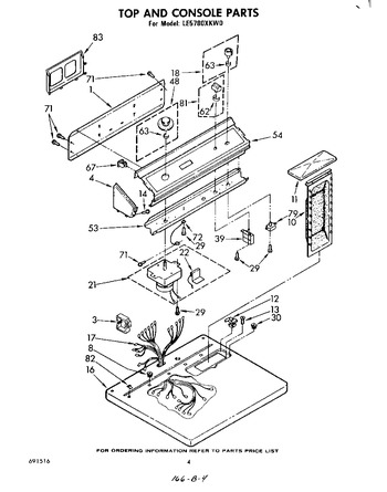 Diagram for LE5780XKW0