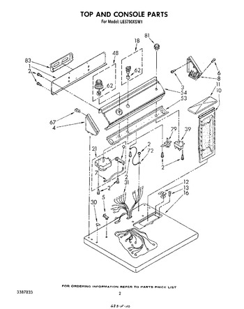 Diagram for LE5790XSW1