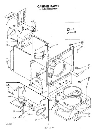 Diagram for LE5800XMW1