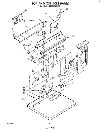 Diagram for LE5800XMW2