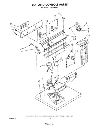 Diagram for LE6055XSW0