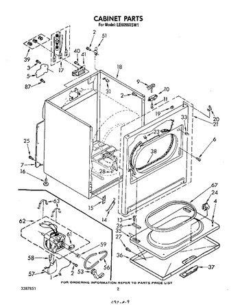 Diagram for LE6098XSW1