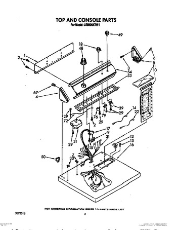 Diagram for LE6098XTG1