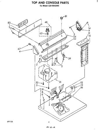 Diagram for LE6100XSW0