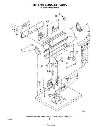 Diagram for LE6400XPW0