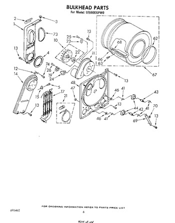 Diagram for LE6400XPW0