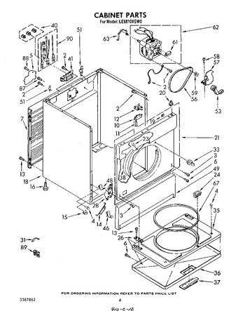 Diagram for LE6810XSW0