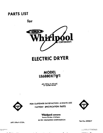 Diagram for LE6880XTW1