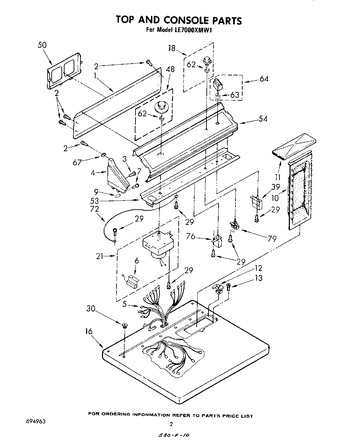 Diagram for LE7000XMW1