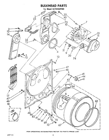 Diagram for LE7010XPW0